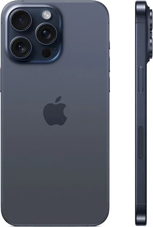 Смартфон Apple iPhone 15 Pro 256GB DualSim (Титановый синий, 8 ГБ, 256 ГБ)