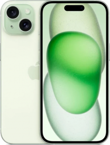 Смартфон Apple iPhone 15 256Gb nano SIM + eSim green (зеленый)