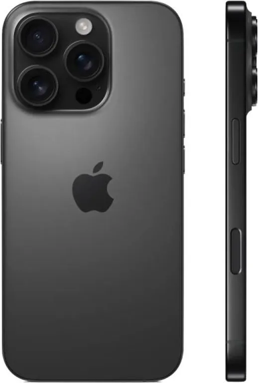 Смартфон Apple iPhone 16 Pro 256GB nano SIM + eSim black titanium (титановый чёрный) новый, не актив, без комплекта