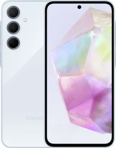 Смартфон Samsung Galaxy A35 8/256 ГБ, Dual nano SIM, синий, Iceblue