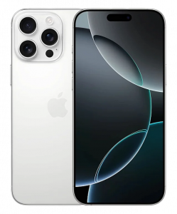 Смартфон Apple iPhone 16 Pro Max 256ГБ White Titanium (Белый титан) (A3297) 2Sim
