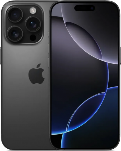 Смартфон iPhone 16 Pro 256Gb Черный титан (eSIM)