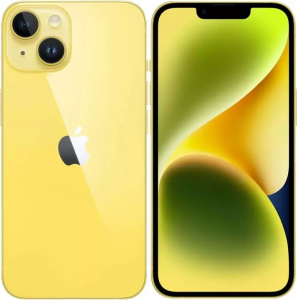 6.1" Смартфон Apple iPhone 14 128 ГБ желтый