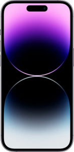 Смартфон Apple iPhone 14 Pro 128GB Dual deep purple (темно-фиолетовый) новый, не актив, без комплекта