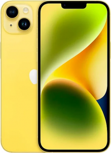 Смартфон Apple iPhone 14 128GB Global (128 ГБ, Жёлтый, Global, 6 ГБ)