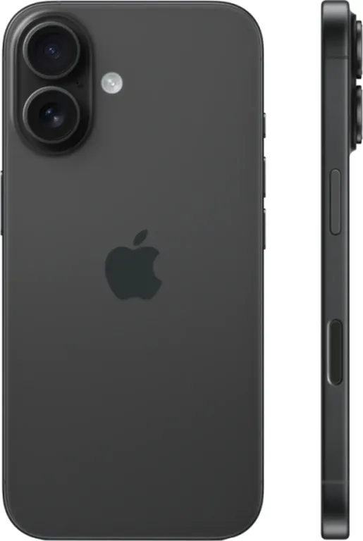 Смартфон Apple iPhone 16 512Gb nano SIM + eSim black (чёрный)