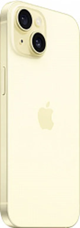 Смартфон Apple iPhone 15 SIM 256 ГБ, желтый