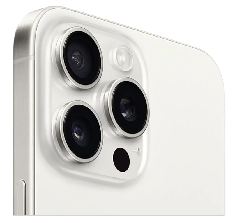 Смартфон Apple iPhone 15 Pro 128ГБ White Titanium (Белый титан) (A3102) Sim+eSim
