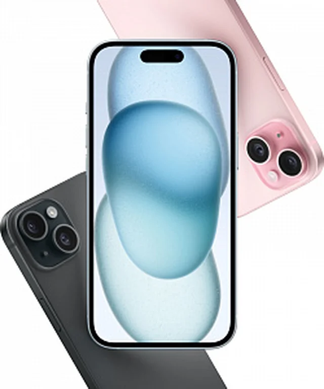 Смартфон Apple iPhone 15 SIM 256 ГБ, розовый