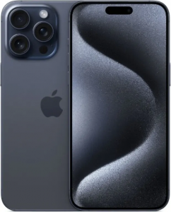 Смартфон Apple iPhone 15 Pro Max 512GB, Dual nano SIM, Blue Titanium