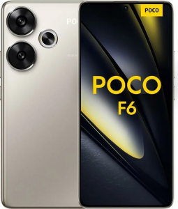 Смартфон Xiaomi POCO F6 5G 12/512 ГБ EU, Титан