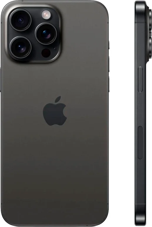 Смартфон Apple iPhone 15 Pro Max 512Gb eSIM Чёрный Титан (Black Titanium)