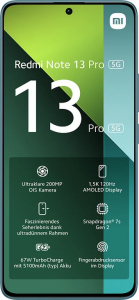 Смартфон Redmi Note 13 Pro 5G 8/256GB ocean teal (зеленый) Global Version