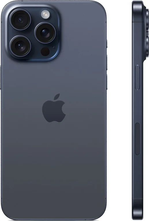 Смартфон Apple iPhone 15 Pro Max 1Tb Blue Titanium, синий титан