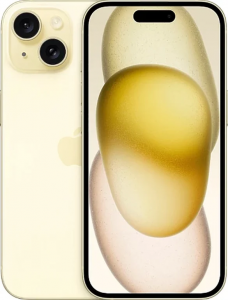 Смартфон Apple iPhone 15 Plus 512GB nanoSim+eSim (Жёлтый, 6 ГБ, 512 ГБ)