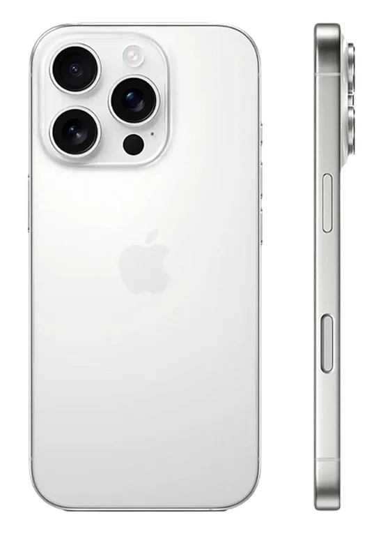 Смартфон Apple iPhone 16 Pro Max 256ГБ White Titanium (Белый титан) (A3297) 2Sim