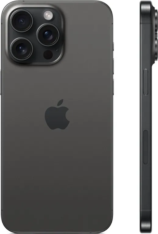 Смартфон Apple iPhone 15 Pro Max 256GB nano SIM + eSim titanium black (титановый чёрный) CPO (FU773QL/A) официально восстановленный