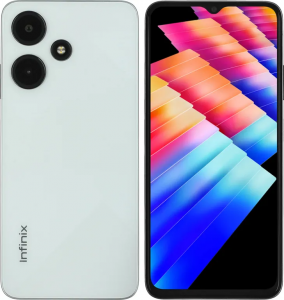 6.56" Смартфон Infinix HOT 30i 128 ГБ белый