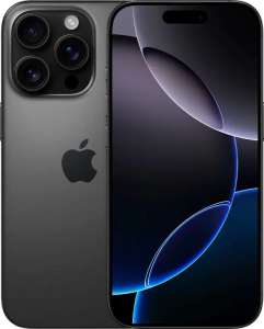Смартфон Apple iPhone 16 Pro 256Gb Black Titanium (Черный)