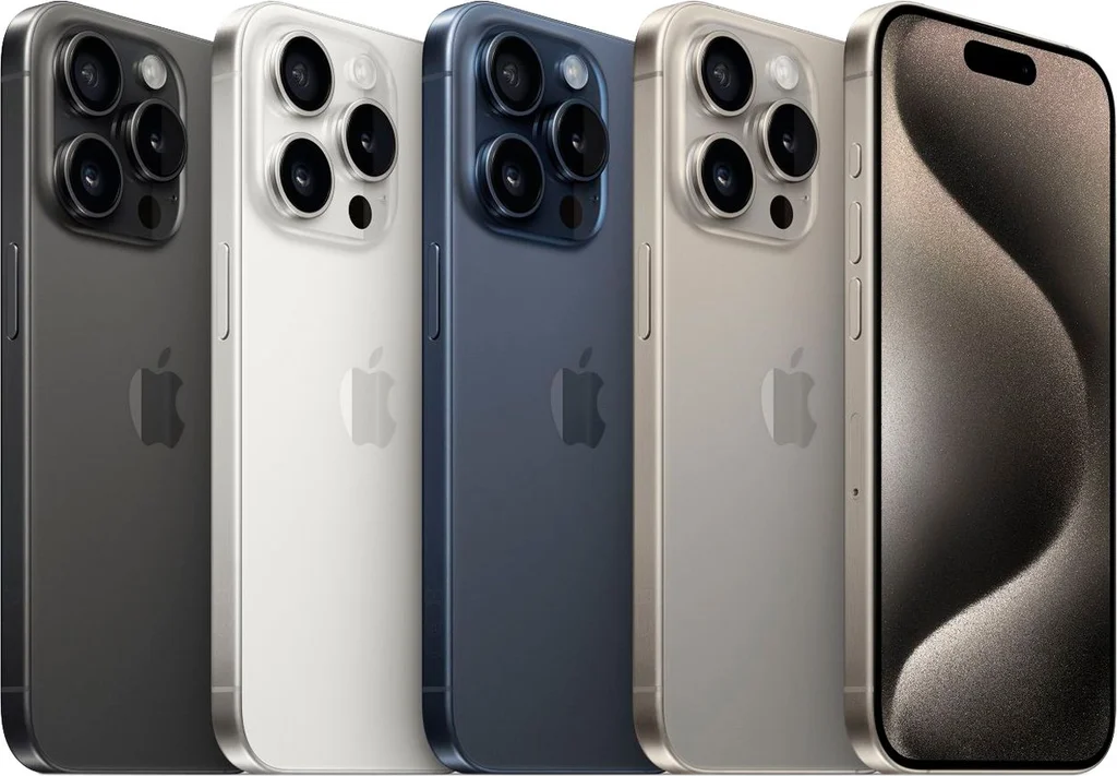 Смартфон Apple iPhone 15 Pro 128GB Dual Sim Blue Titanium