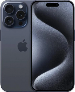 Смартфон Apple iPhone 15 Pro 128GB nanoSim/eSim Blue Titanium