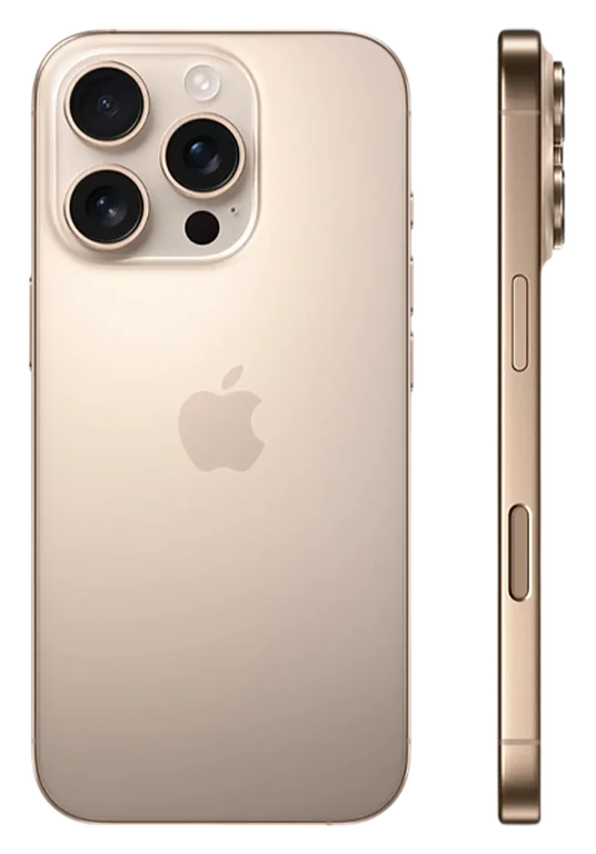 Смартфон Apple iPhone 16 Pro 256ГБ Desert Titanium (Пустынный титан) (A3083) eSim