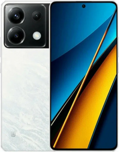 Смартфон Xiaomi POCO X6 5G 12/256 ГБ EU, Dual nano SIM, белый