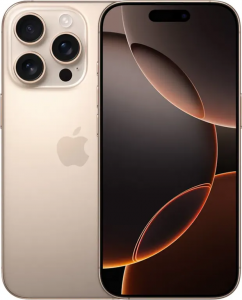 Смартфон Apple iPhone 16 Pro 256Gb (Desert Titanium) (eSIM)