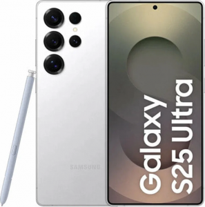 Смартфон Samsung Galaxy S25 Ultra 12/256 ГБ, Dual: nano SIM + eSIM, Titanium Whitesilver