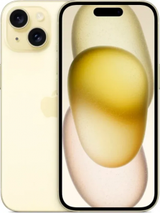 Смартфон Apple iPhone 15 512Gb nano SIM + eSim yellow (желтый)
