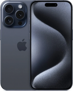 Смартфон Apple iPhone 15 Pro 128GB Blue Titanium (синий титан) A3102/01