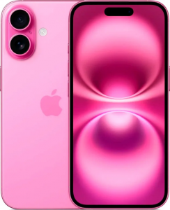 Смартфон Apple iPhone 16 128GB Pink