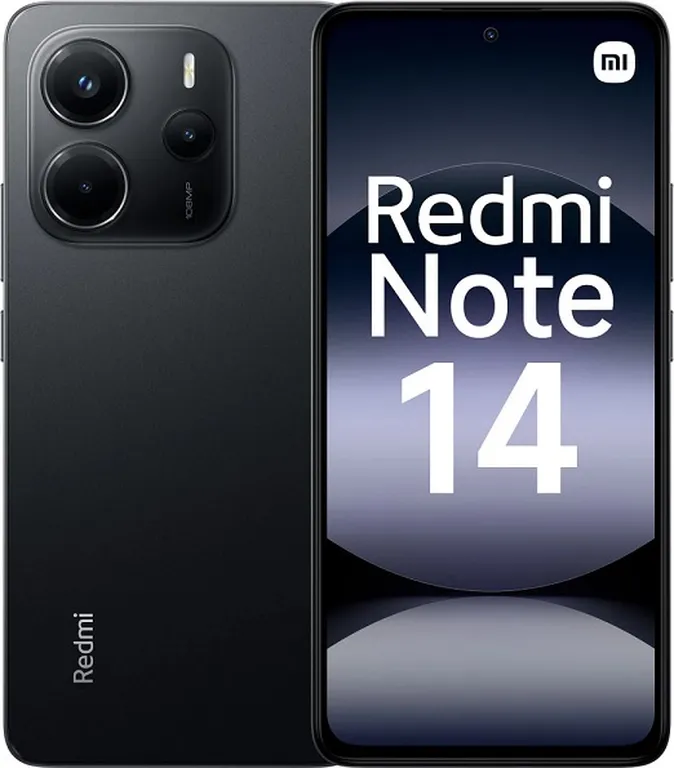 Смартфон Redmi Note 14 4G 6/128GB полуночный черный EAC