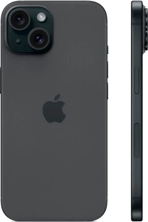 Смартфон Apple iPhone 15 256GB Черный (Black) Dual: nano SIM + eSIM
