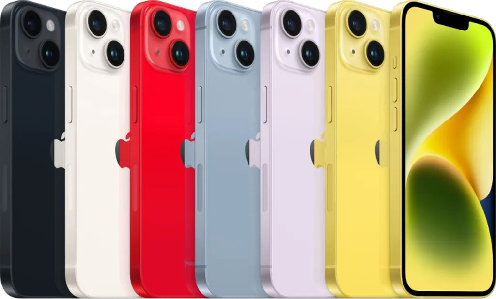 Смартфон Apple iPhone 14 256Gb Желтый