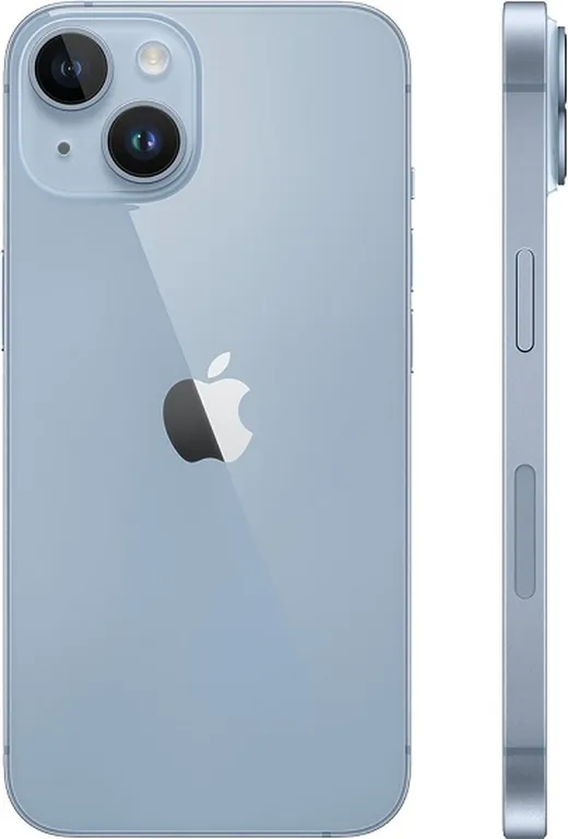 Смартфон Apple iPhone 14 128GB nano SIM + eSim blue (голубой)