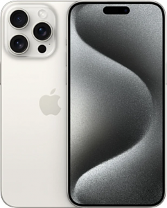 Смартфон Apple iPhone 15 Pro Max eSIM 256 ГБ, «титановый белый»