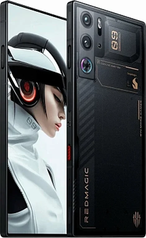 Смартфон Nubia RedMagic 9 Pro 12/256GB Global (12 ГБ, 256 ГБ, Прозрачный черный, Global)