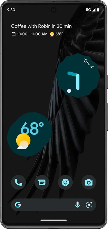 Смартфон Google Pixel 7 8/256 ГБ, Dual: nano SIM + eSIM, Obsidian