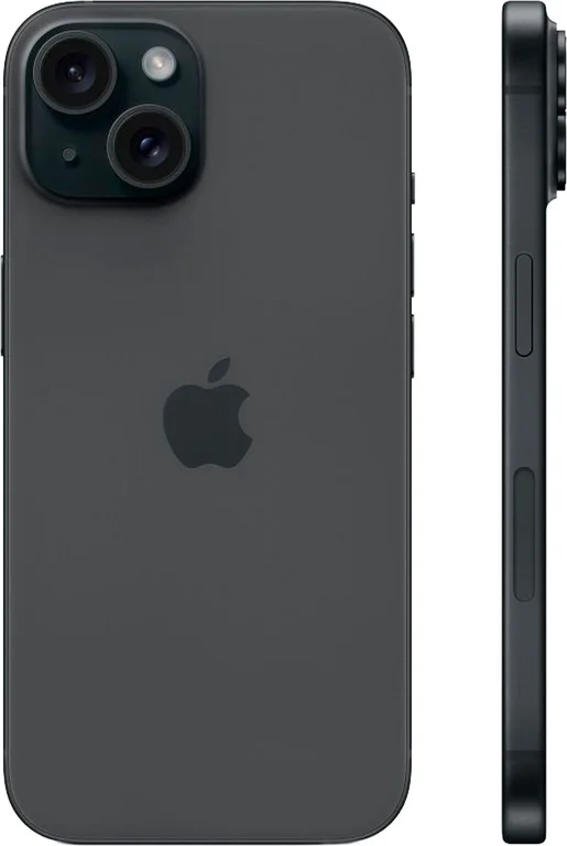 Смартфон Apple iPhone 15 256GB Dual Sim Black