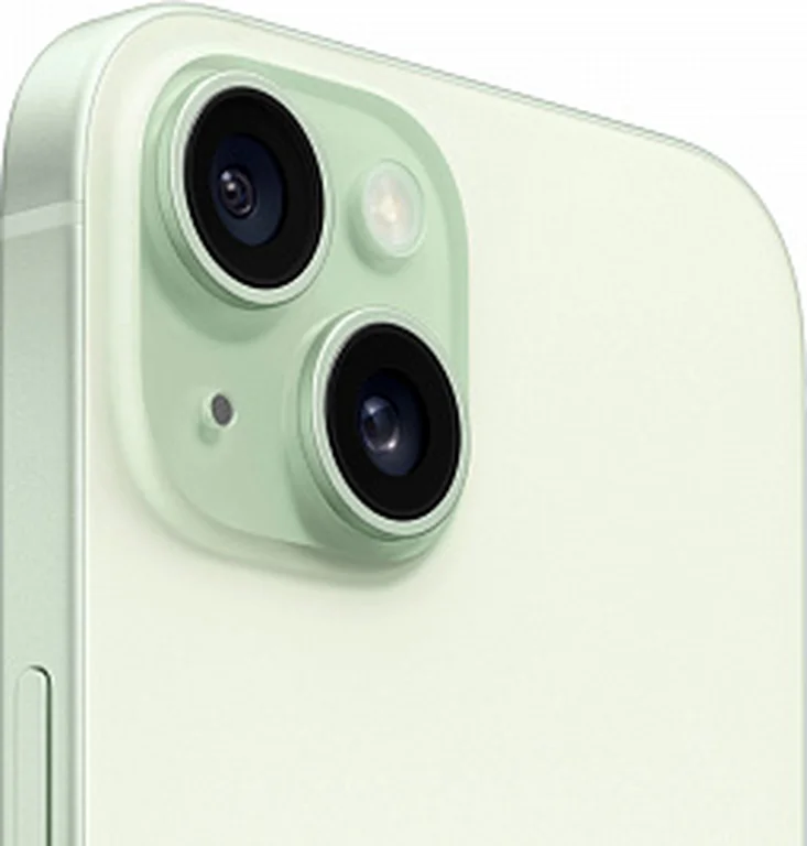 Смартфон Apple iPhone 15 SIM 128 ГБ, зеленый