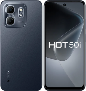 Смартфон Infinix HOT 50i 128 ГБ черный