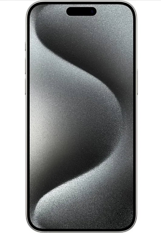 Смартфон Apple iPhone 15 Pro 128GB eSim (Титановый белый, 8 ГБ, 128 ГБ)