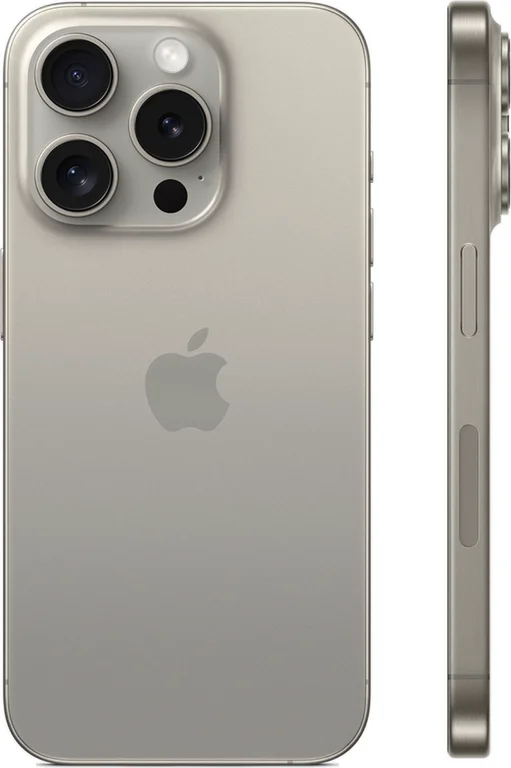 Смартфон Apple iPhone 15 Pro Max 512GB Natural Titanium (Натуральный титан) nano-Sim + eSim
