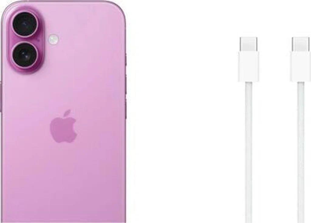 Смартфон Apple iPhone 16 256 ГБ, Dual nano SIM, розовый