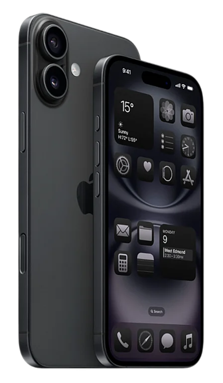 Смартфон Apple iPhone 16 256ГБ Black (Черный) (A3288) 2Sim