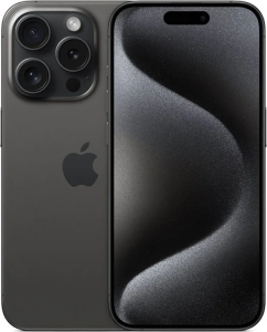 Смартфон Apple iPhone 15 Pro 128GB Black Titanium "Черный титан"