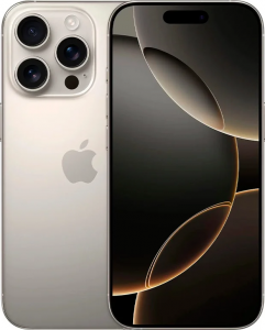 Смартфон Apple iPhone 16 Pro 256Gb Natural Titanium (Серый)