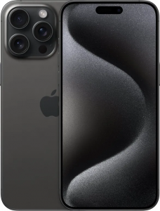 Смартфон Apple iPhone 15 Pro Max 512GB Black Titanium (Черный титан) nano-Sim + eSim
