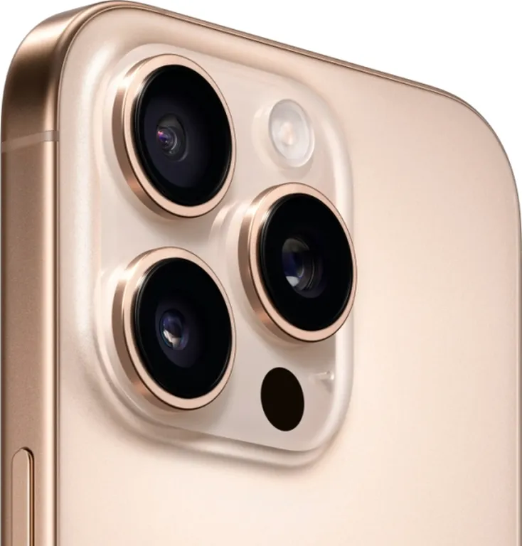 Смартфон Apple iPhone 16 Pro 256GB nano SIM + eSim desert titanium (пустынный титан) новый, не актив, без комплекта